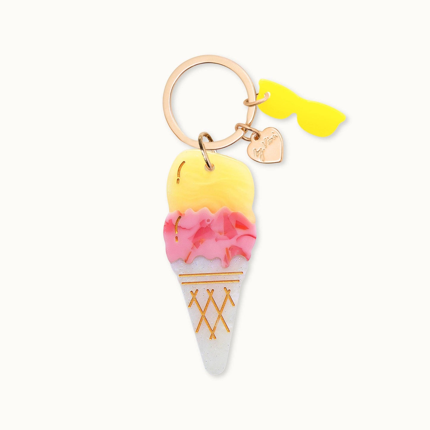 Keychain Ice Yellow
