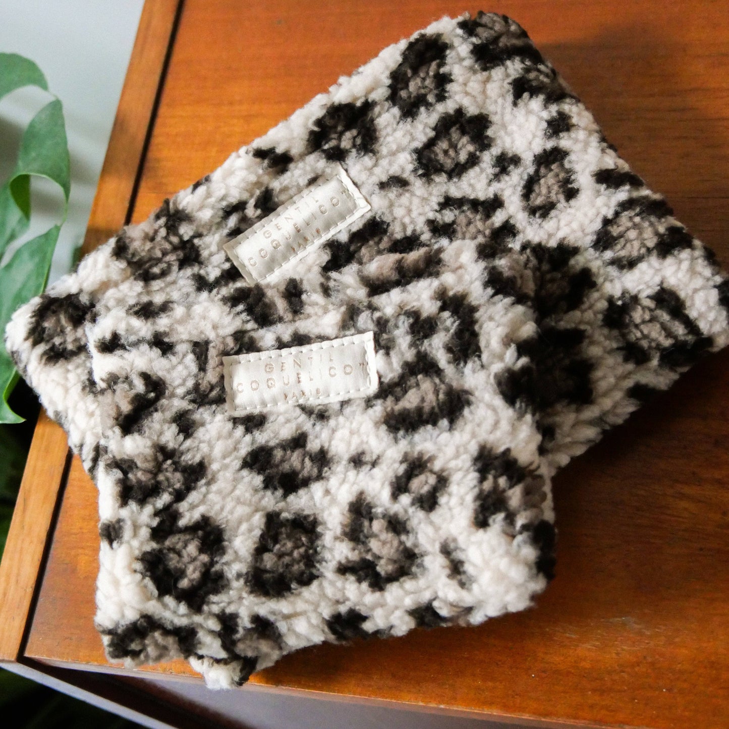 Leoparden-Sherpa-Tasche