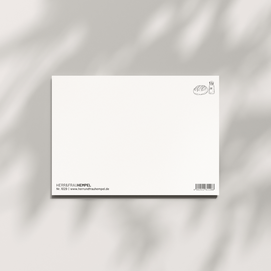 Postkarte - SUPERBUDE