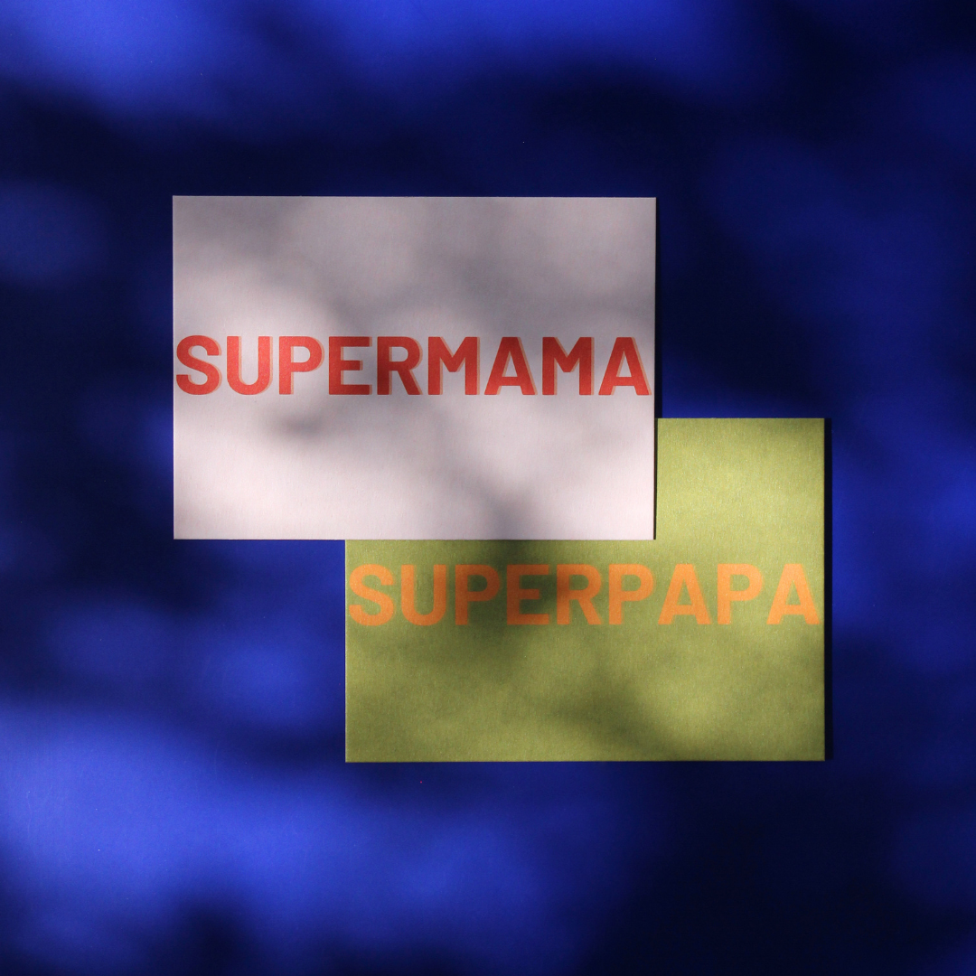 Postkarte - SUPERPAPA