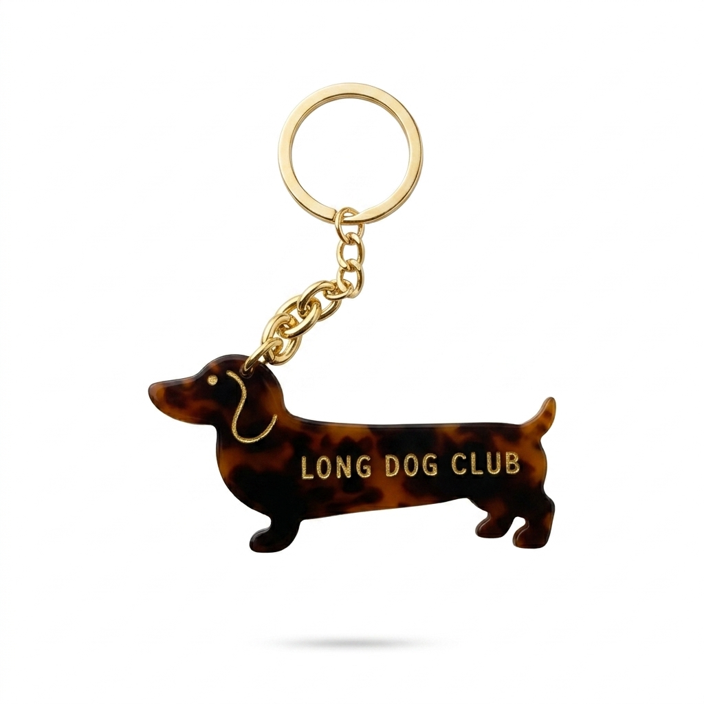 Schlüsselanhänger "Long Dog Club"