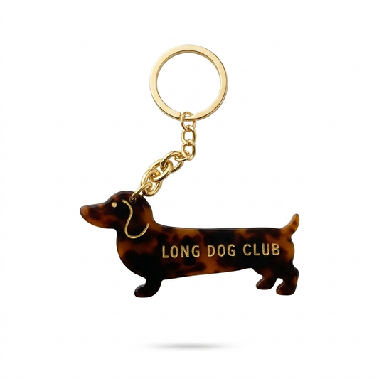 Schlüsselanhänger "Long Dog Club"