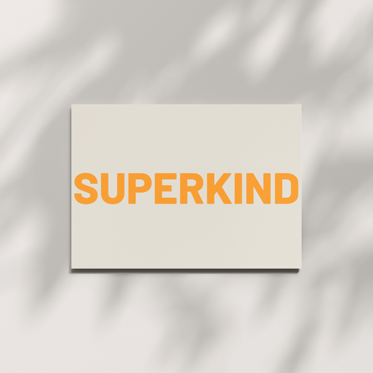 Postkarte - SUPERKIND