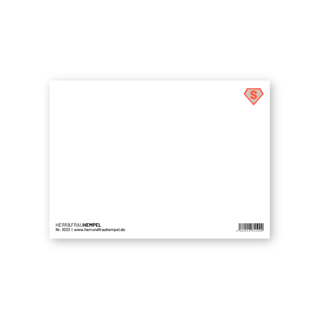 Postkarte - SUPER