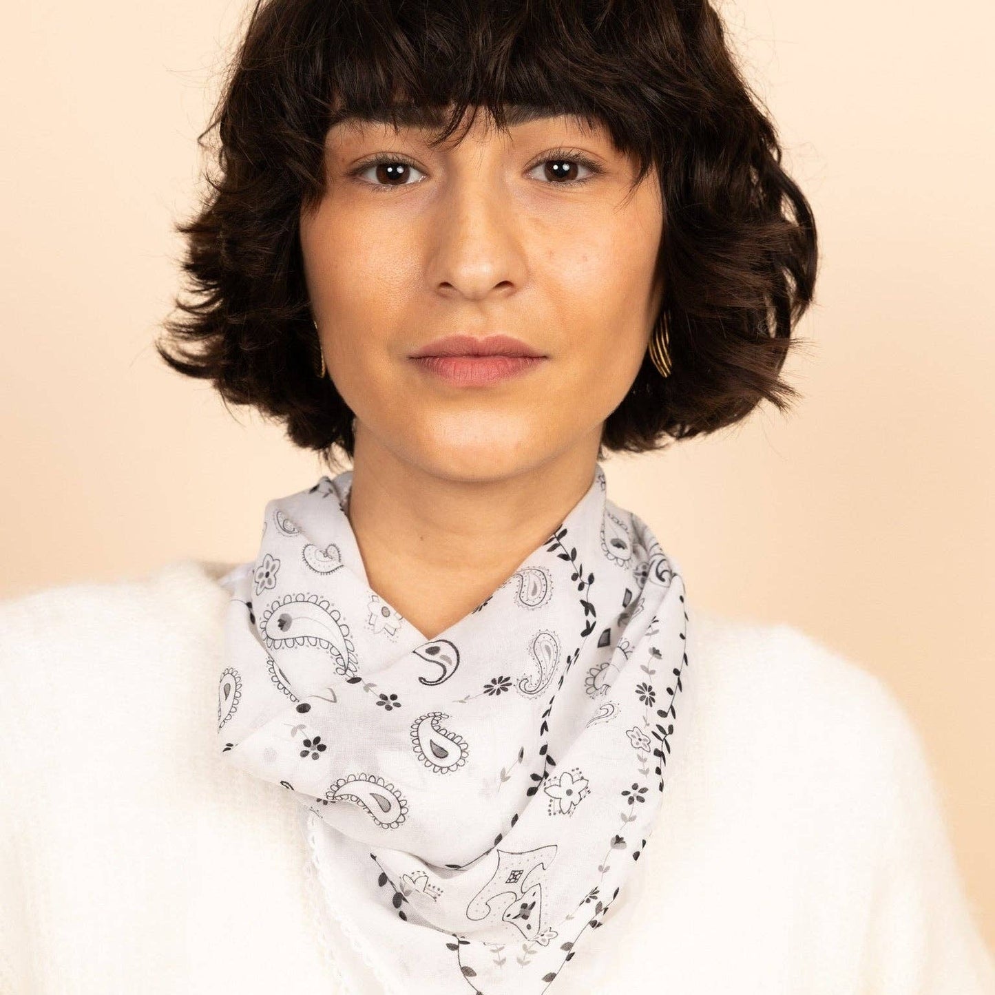 Baumwoll Tuch "Paisley"