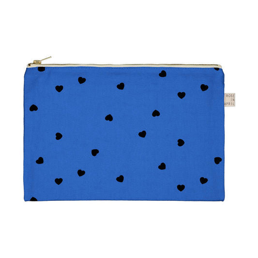 LILI HERZTASCHE BLAU GRIECHISCH