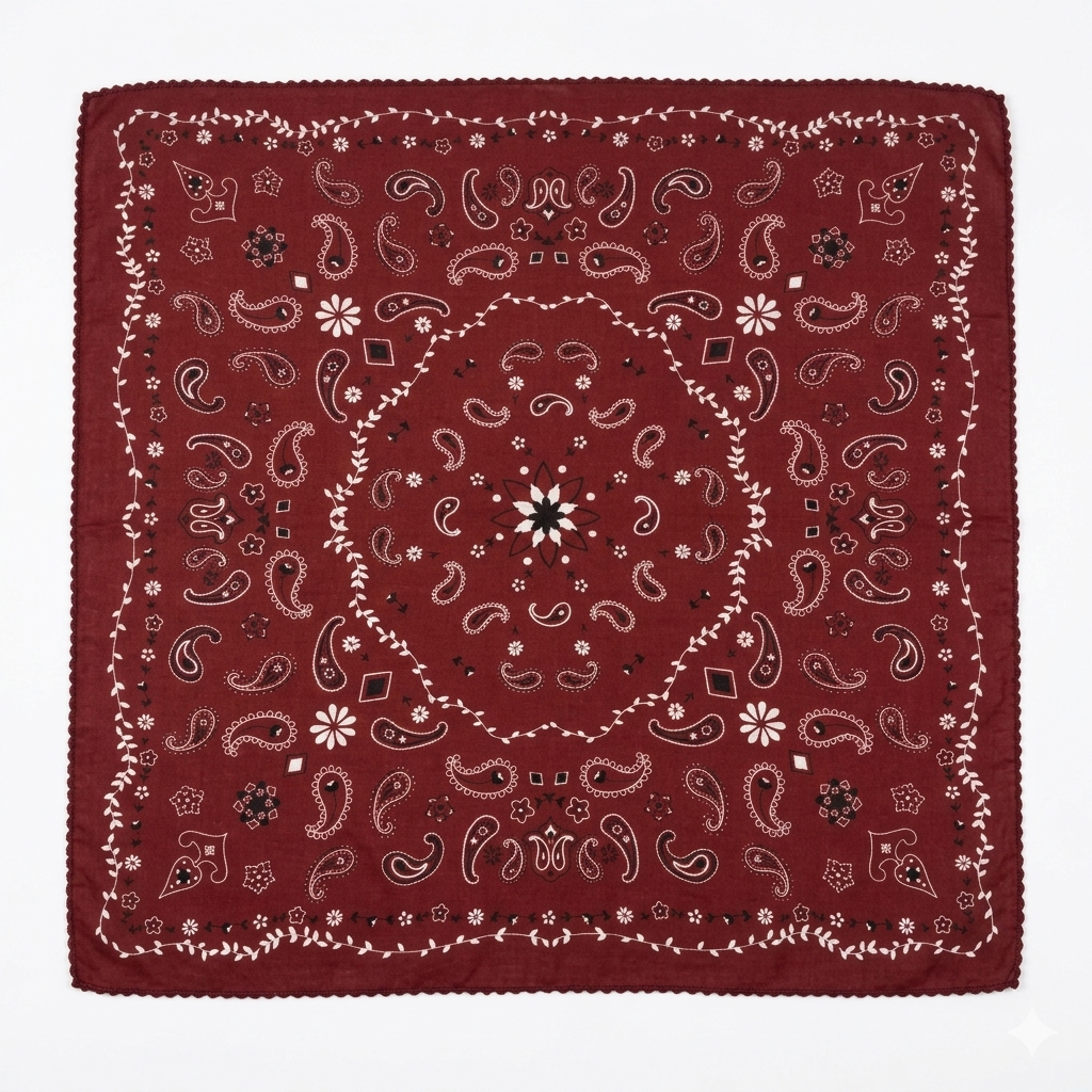 Baumwoll Tuch "Paisley"