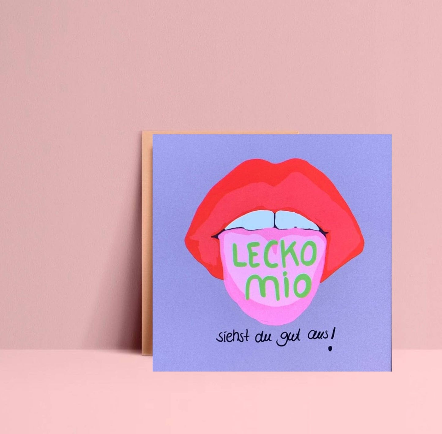 Postkarte * Lecko mio * siehst du gut aus