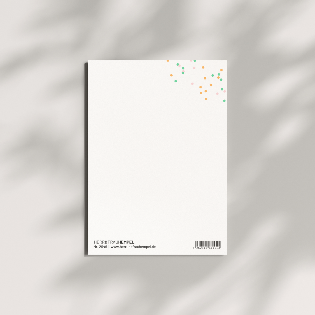 Postkarte - TUTTO KOMPLETTI KONFETTI