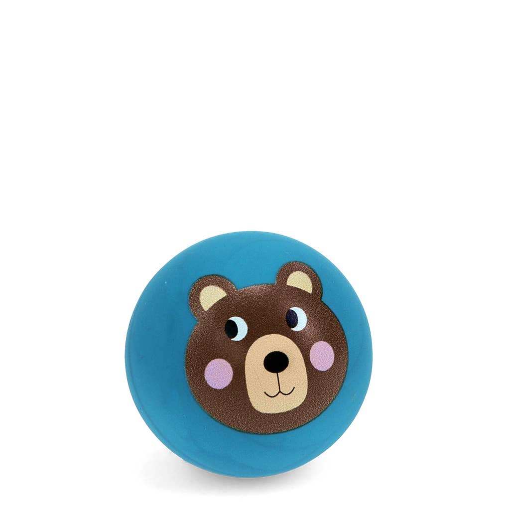 Hüpfball - Bär (blau)