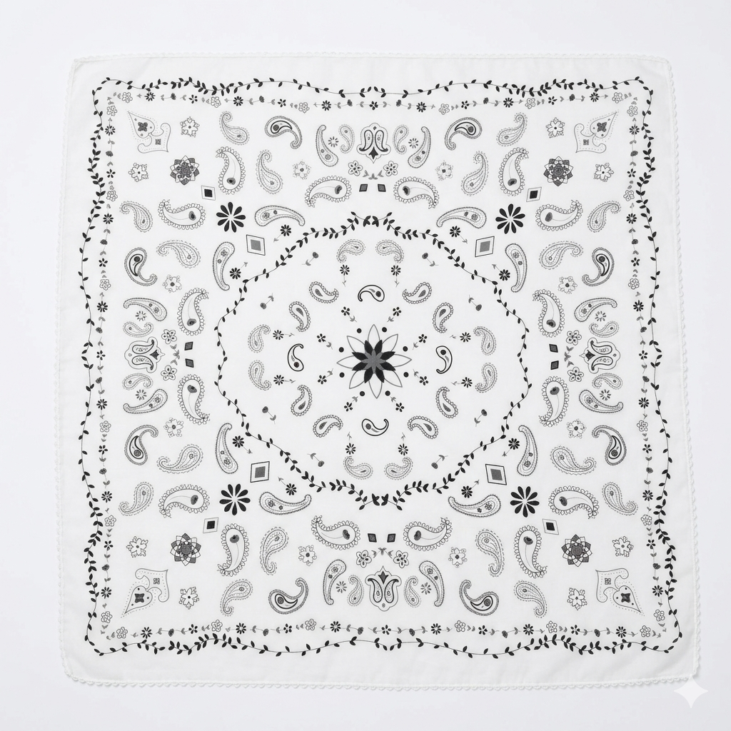 Baumwoll Tuch "Paisley"