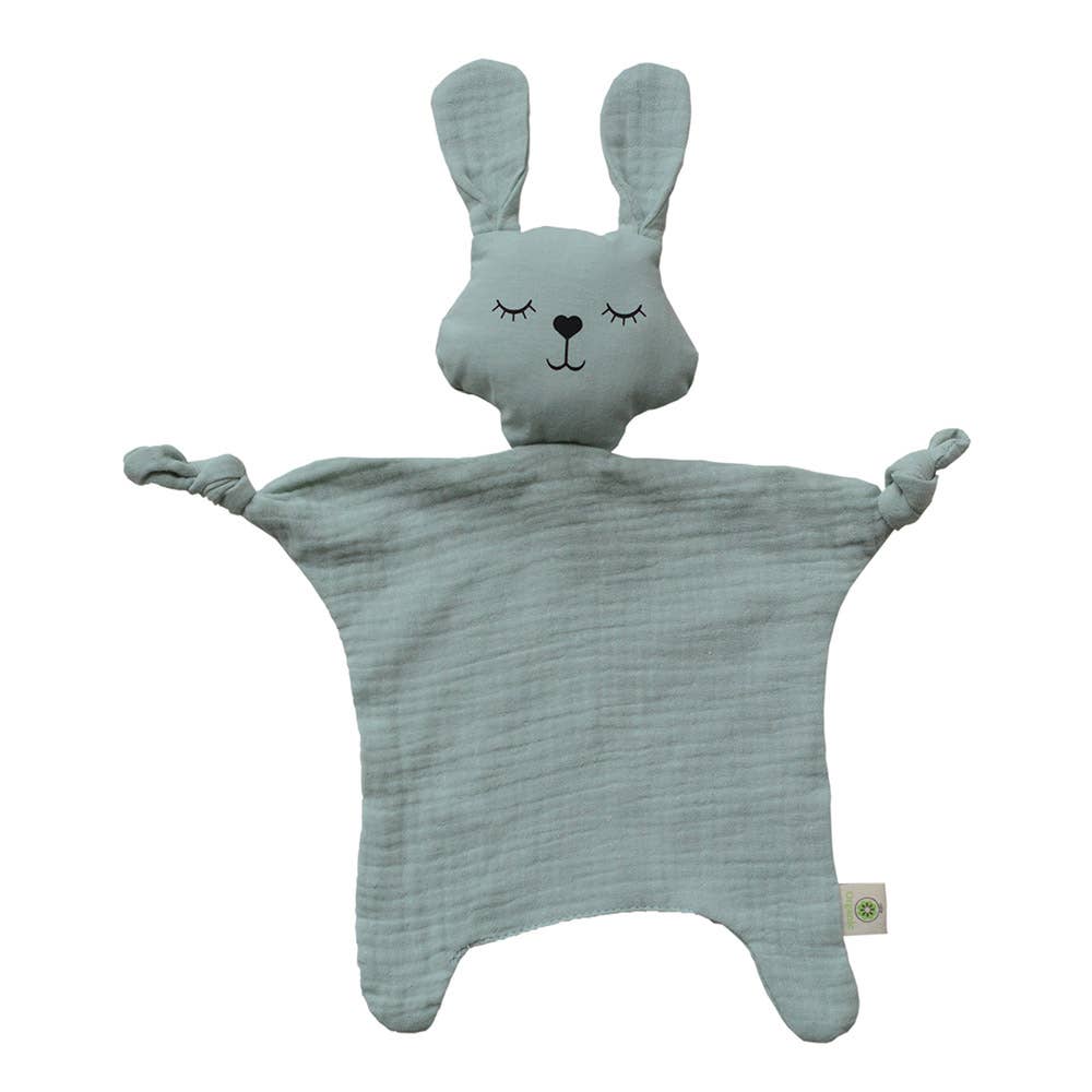 Bio Kuscheltier Hase für Babys aus Baumwolle