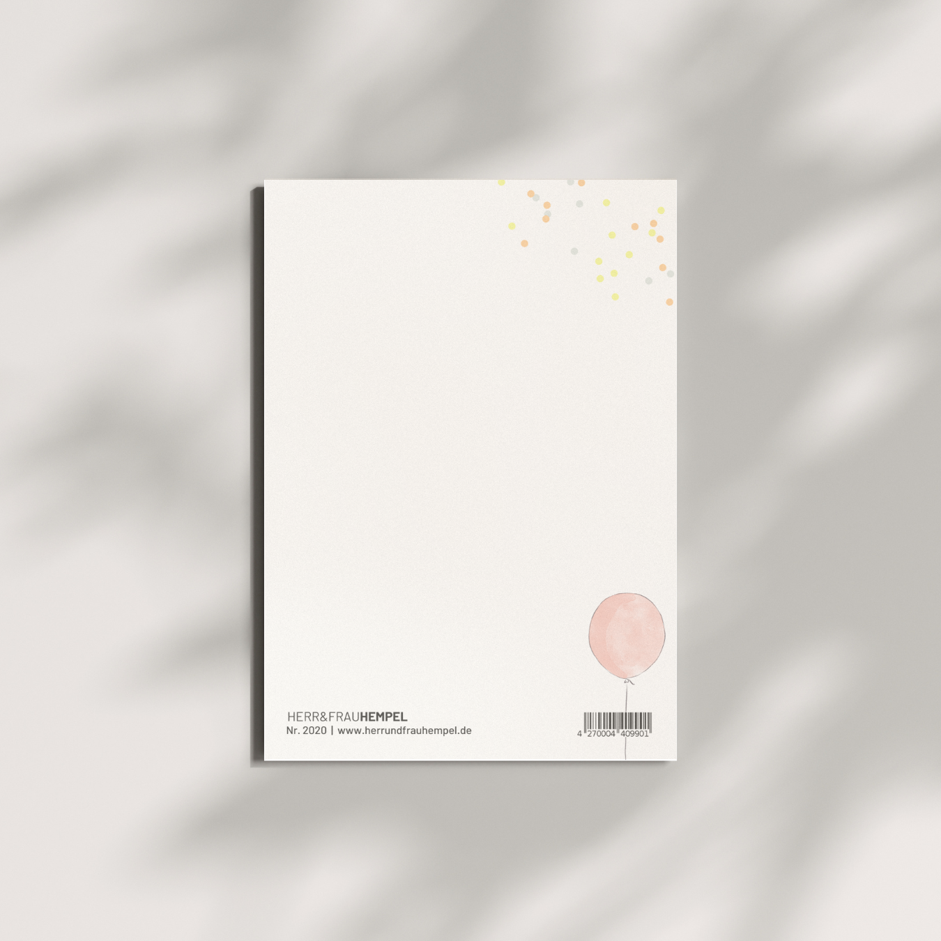 Postkarte - Wie schön, dass du geboren bist!