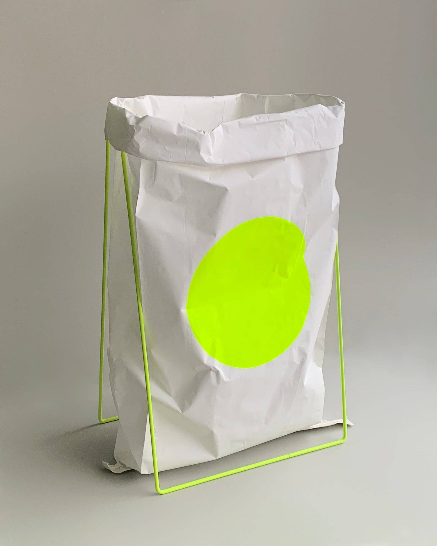 Papiertütenhalter / Papiertütenhalter weiß