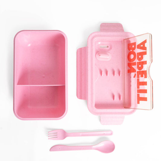 PINK LUNCHBOX BON APPÉTIT HF
