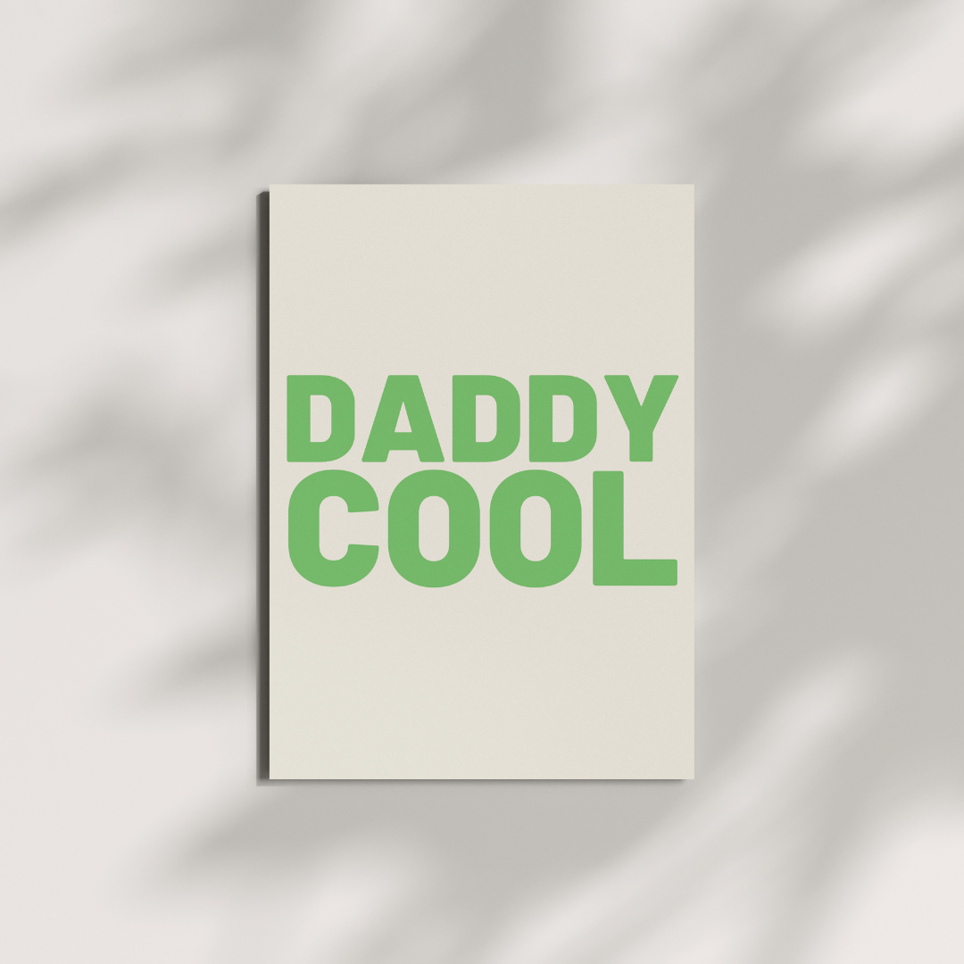 Postkarte - DADDY COOL