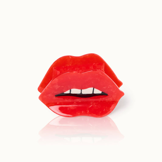 Haarspange Lippen