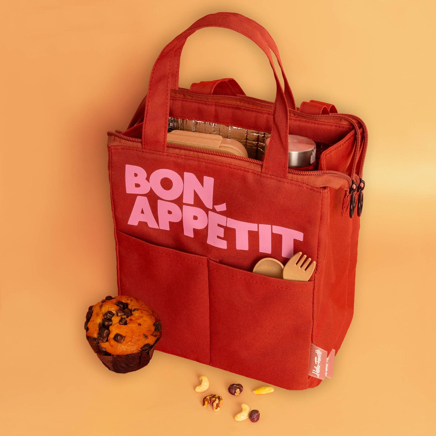 BURGUND BON APPÉTIT ISOTHERMISCHE LUNCHTASCHE HF