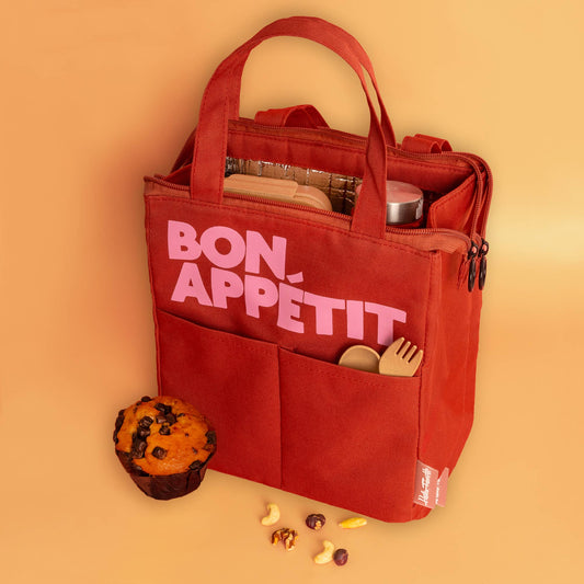 BURGUND BON APPÉTIT ISOTHERMISCHE LUNCHTASCHE HF