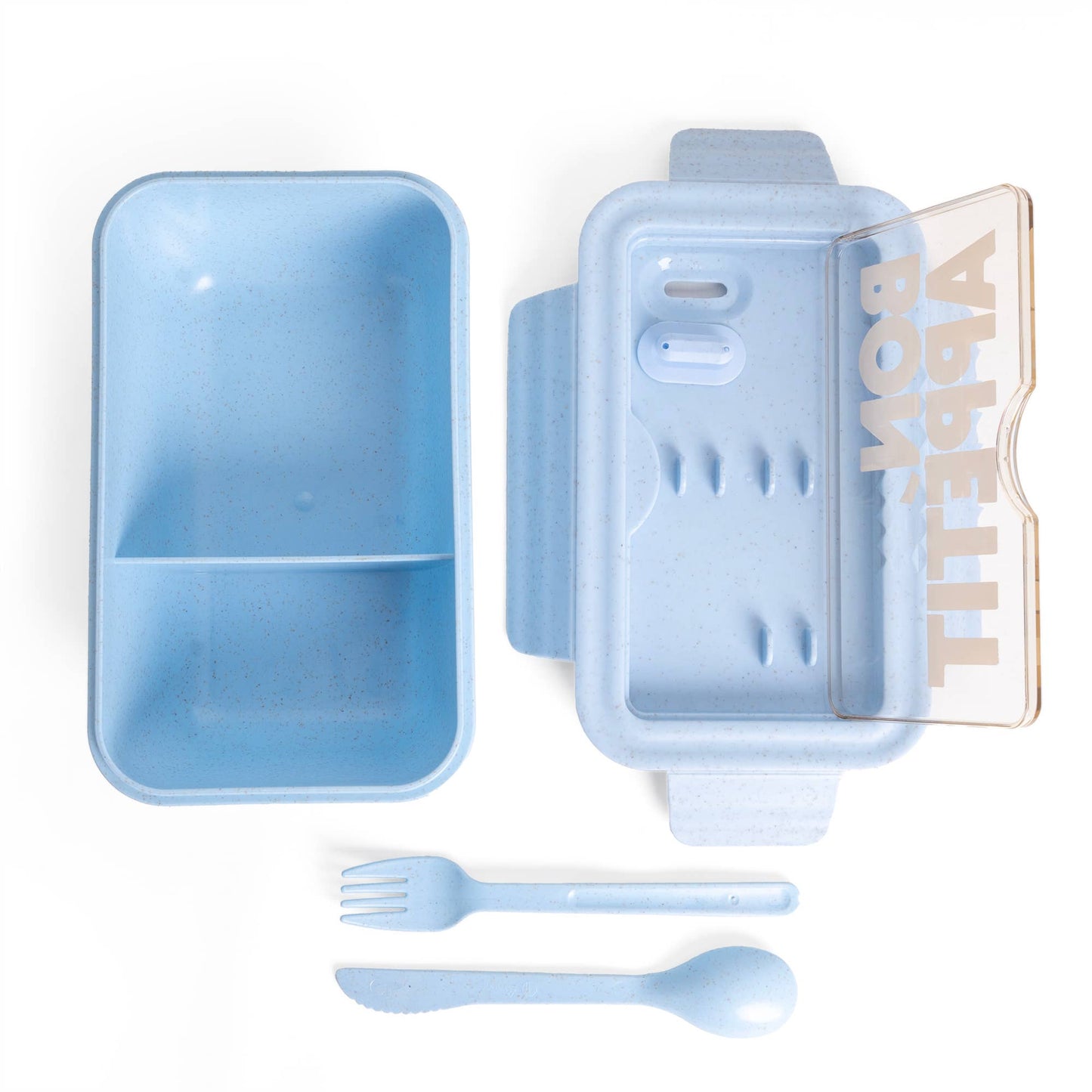 HELLBLAUE LUNCHBOX BON APPÉTIT HF