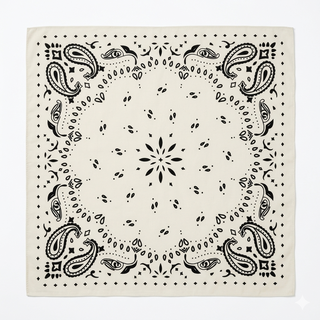 Paisley Tuch 90 x 90 cm