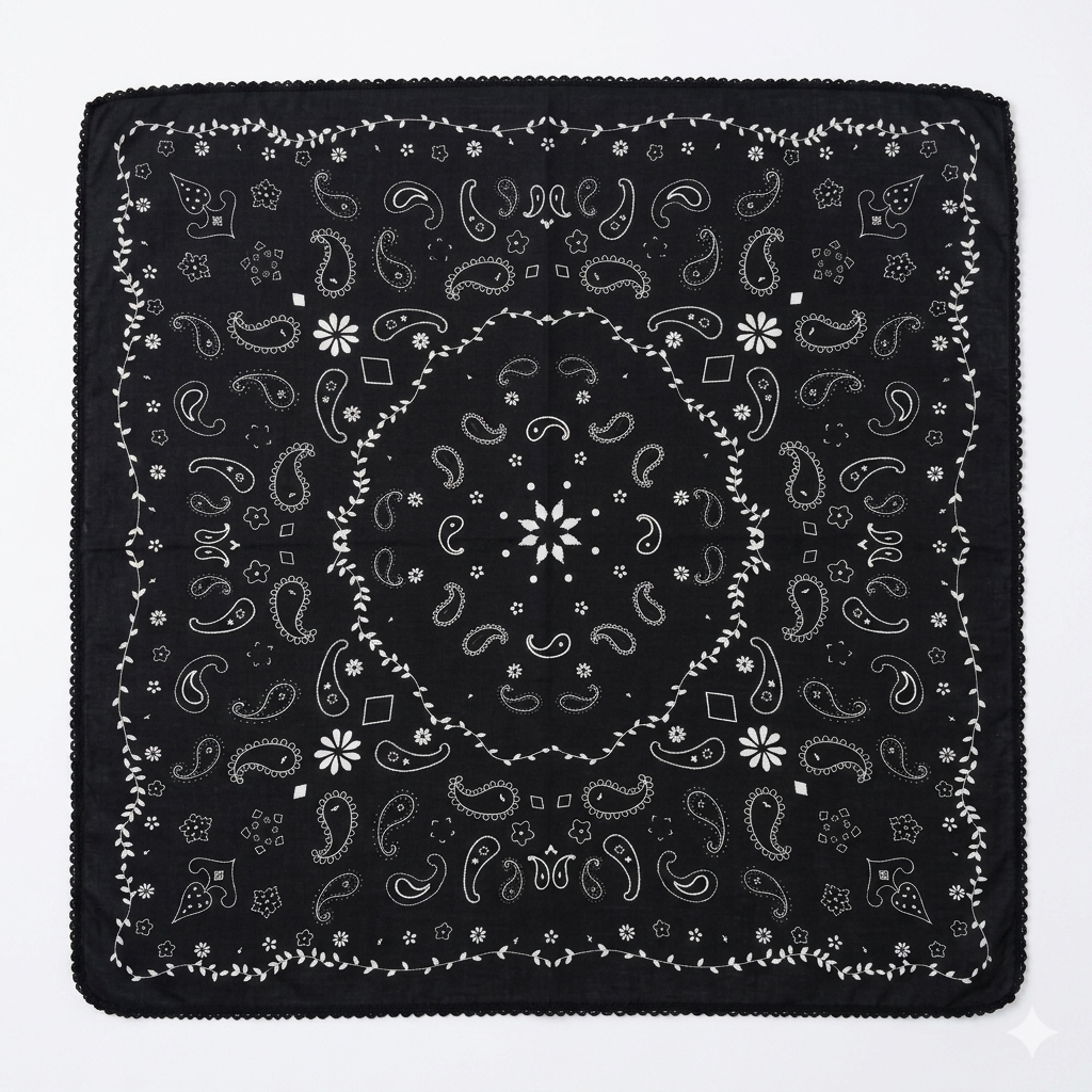 Baumwoll Tuch "Paisley"